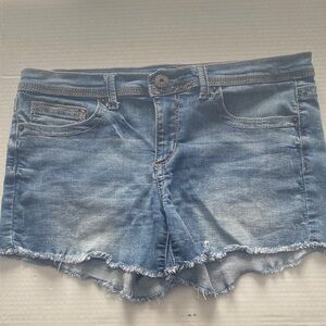 Mudd Light Blue Jean Shorts